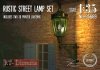 RT-Diorama 35669 Rustic Street Lamp Set (2pcs.) 1/35